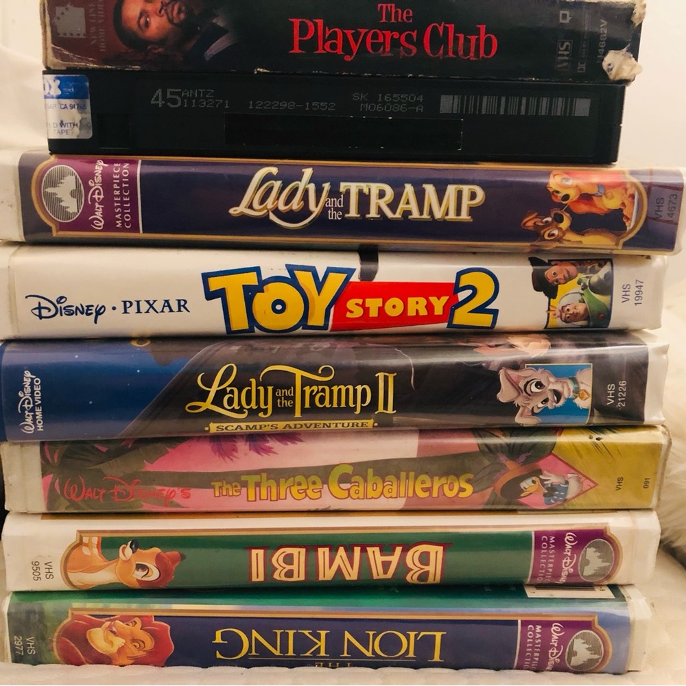 VHS Disney collectibles